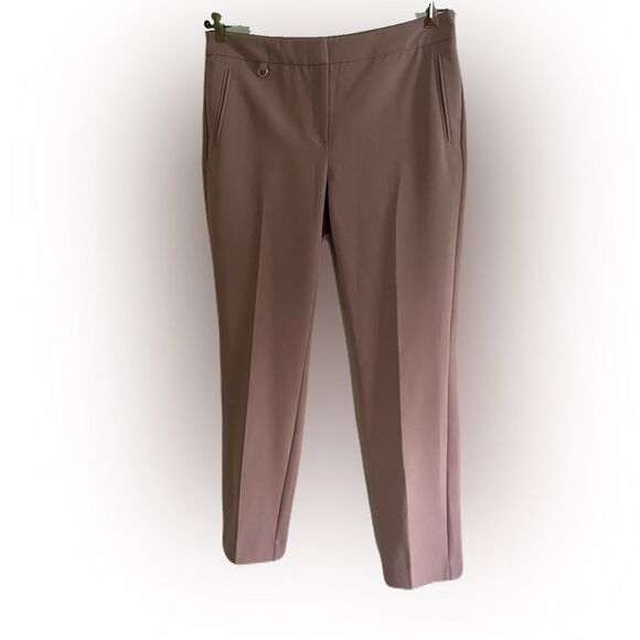 Adrianna Papell Pants - Adrianna Papell Millennium Kate Fit Trousers, Light Mauve, Size 8, EUC